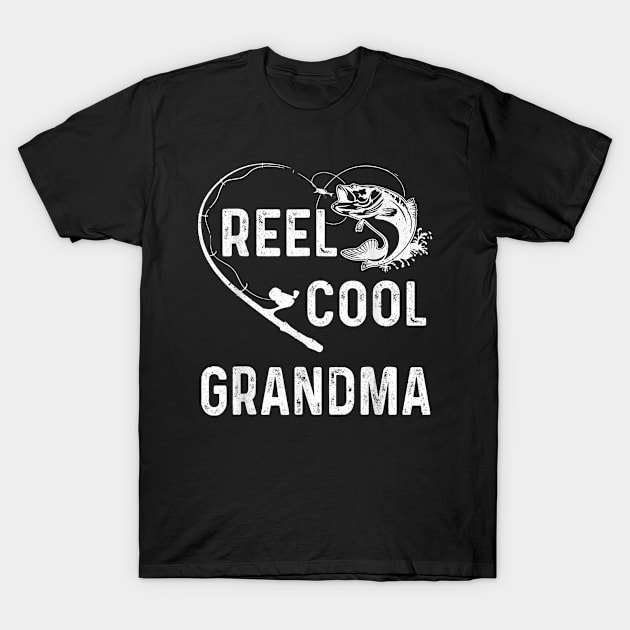 Reel Cool Grandma T-Shirt by brandysarahch